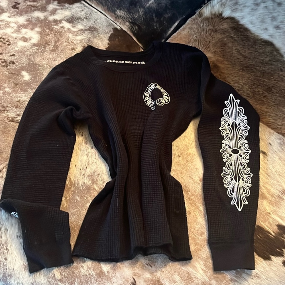 Chrome hearts authentic thermal tee shirt